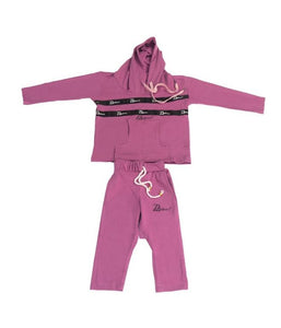 Zasberry Mini Rose Luxe Hoodie Set