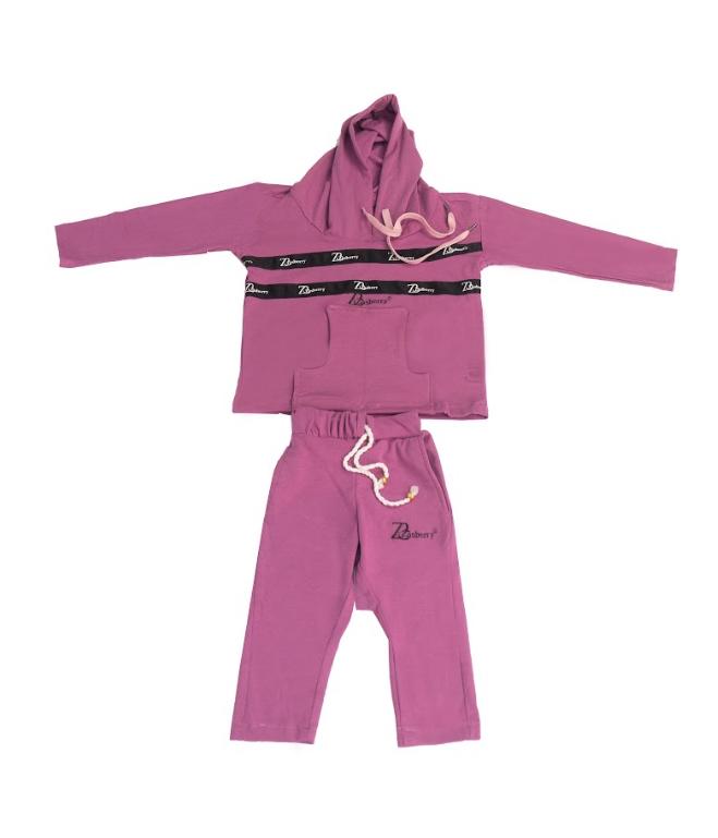 Zasberry Mini Rose Luxe Hoodie Set