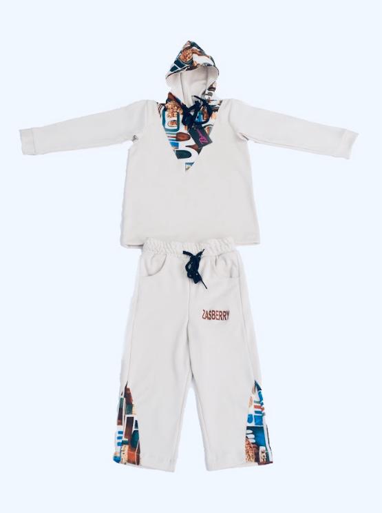 Zasberry Urban Luxe Hoodie kids Lounge Set