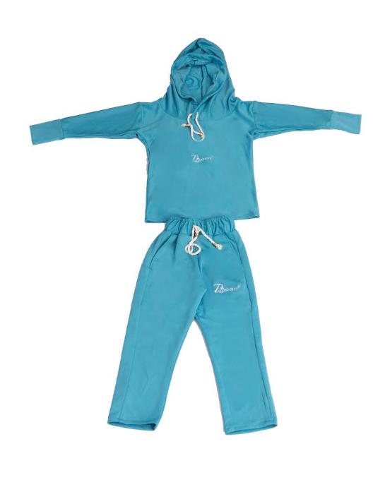Zasberry Mini Sky Luxe Hoodie Set