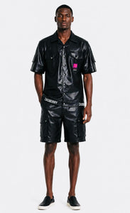 Zasberry Noir Men Luxe Leather Cargo Set
