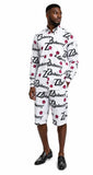 Zasberry Men Signature Silk Monogram Luxe Set