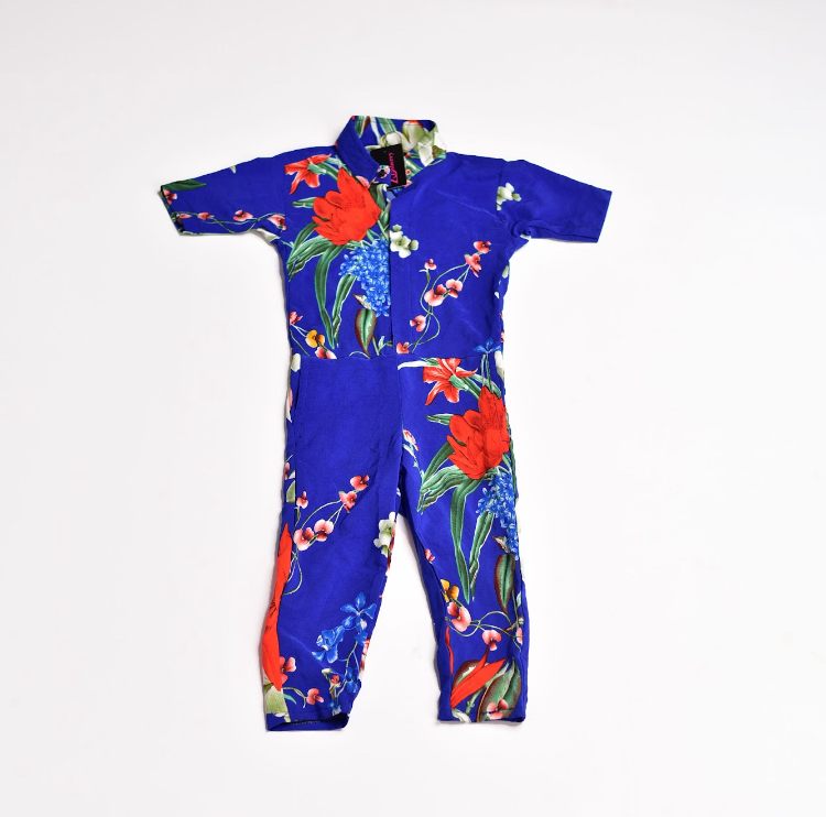 Zasberry Kids Royal Bloom Jumpsuit