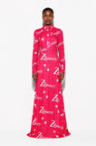 Zasberry® Signature Silk Blossom Maxi Skirt Set