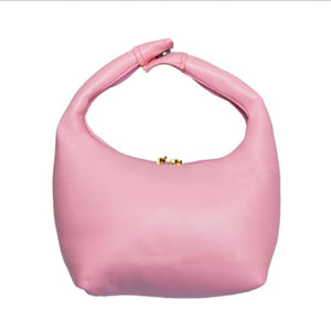 Zasberry-Handle Me Pink Ladies Leather Bag