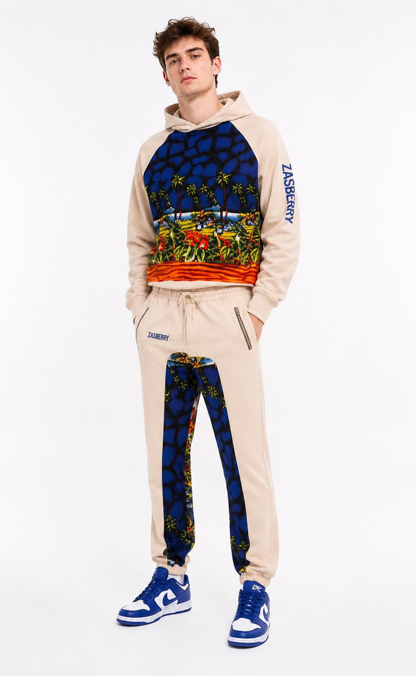Zasberry Island Luxe Hoodie Jogger Set