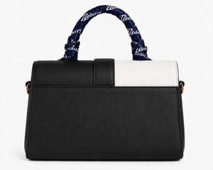 Zasberry® Noir Éclipse Top Handle Satchel