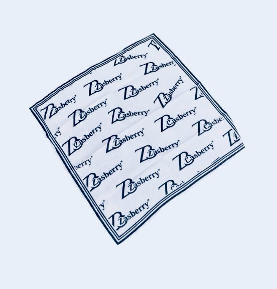Zasberry Ivory Signature Luxe Silk Scarf