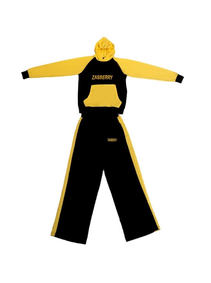 Zasberry Luxe Contrast Signature Tracksuit Set